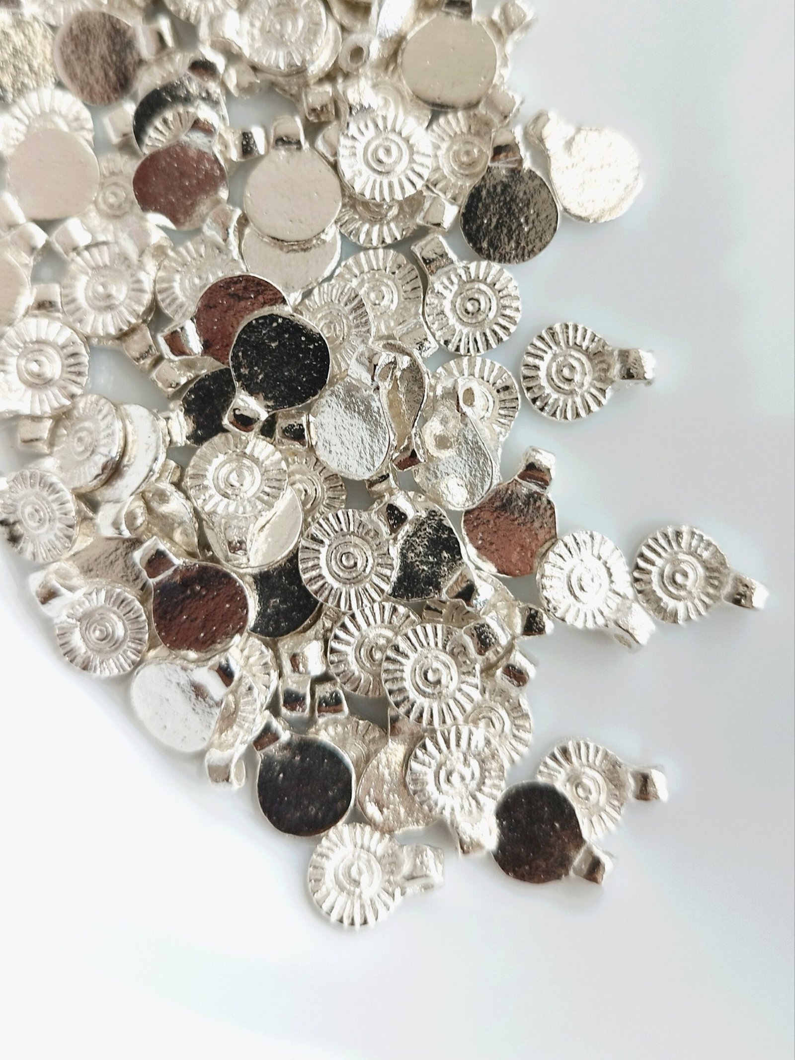 Silver Filled Shell Charms - Image 2