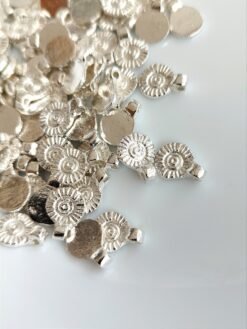Silver Filled Shell Charms