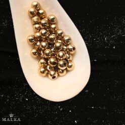 Alternative view of 6mm Brass Round Beads