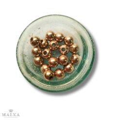 Alternative view of 7mm Brass Round Beads