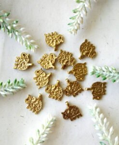 Elephant charms wholesale – Handcrafted brass elephant charms.