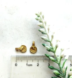 Brass Charms for Jewelry Making and micro macrame