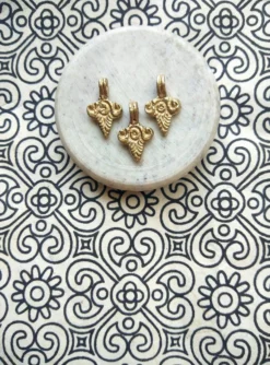 Vintage Brass Charms for Elegant DIY Jewelry Designs