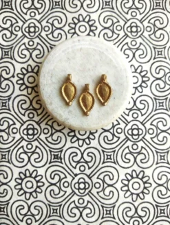 Brass Charms for Jewelry Making and micro macrame