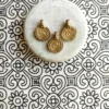Brass spiral Charms for Jewelry Making and micro macrame