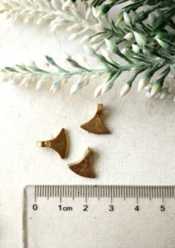 Alternative view of Geometric Brass Charms