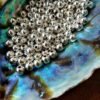 7mm Silver-Filled Round Beads