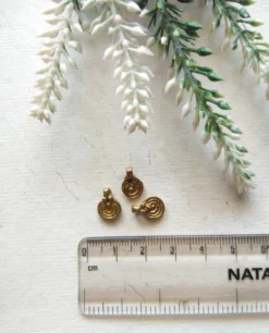 Add Elegance with Spiral Charms 11mm for Macramé Creations