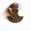 Big Ethnic Brass Pendant