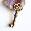 Boho Brass Key Pendant