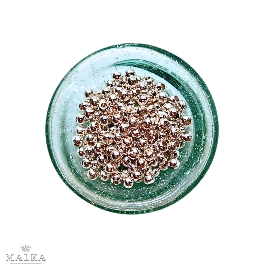 3mm Silver-Filled Round Beads - Image 4