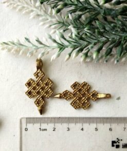 Alternative view of Endless Love Brass Charms