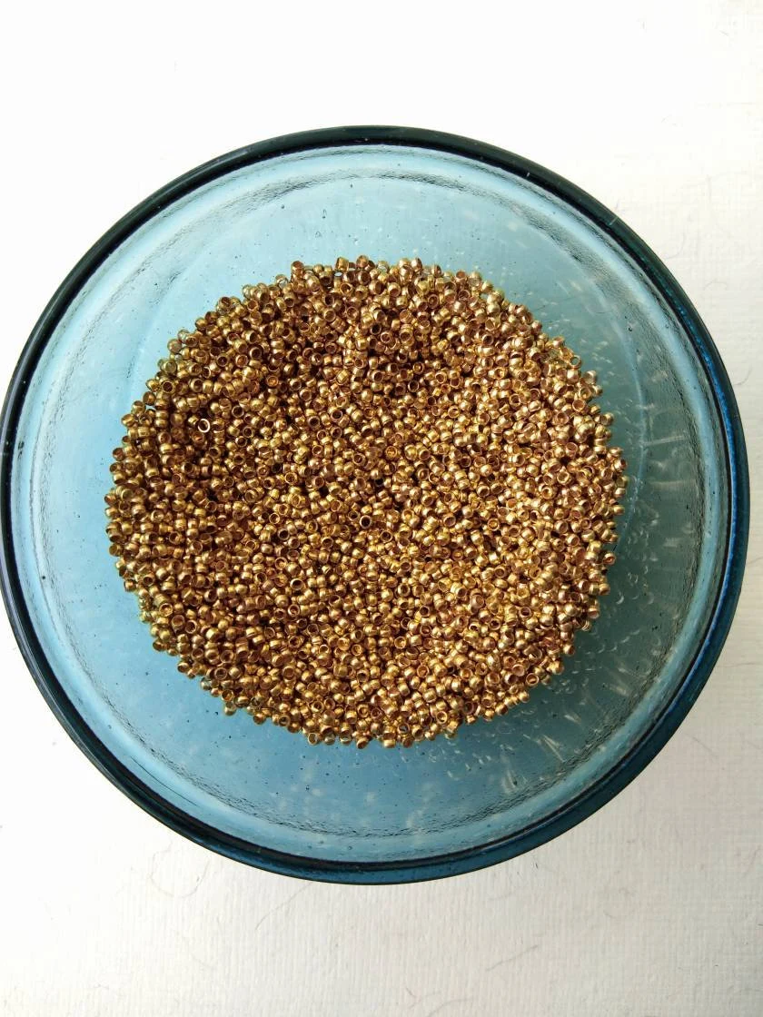 1mm Brass Stopper Beads - Image 7