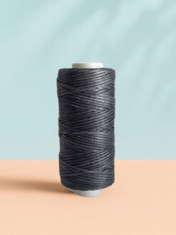 Deep Grey Micro Macrame Cord- 0.8mm