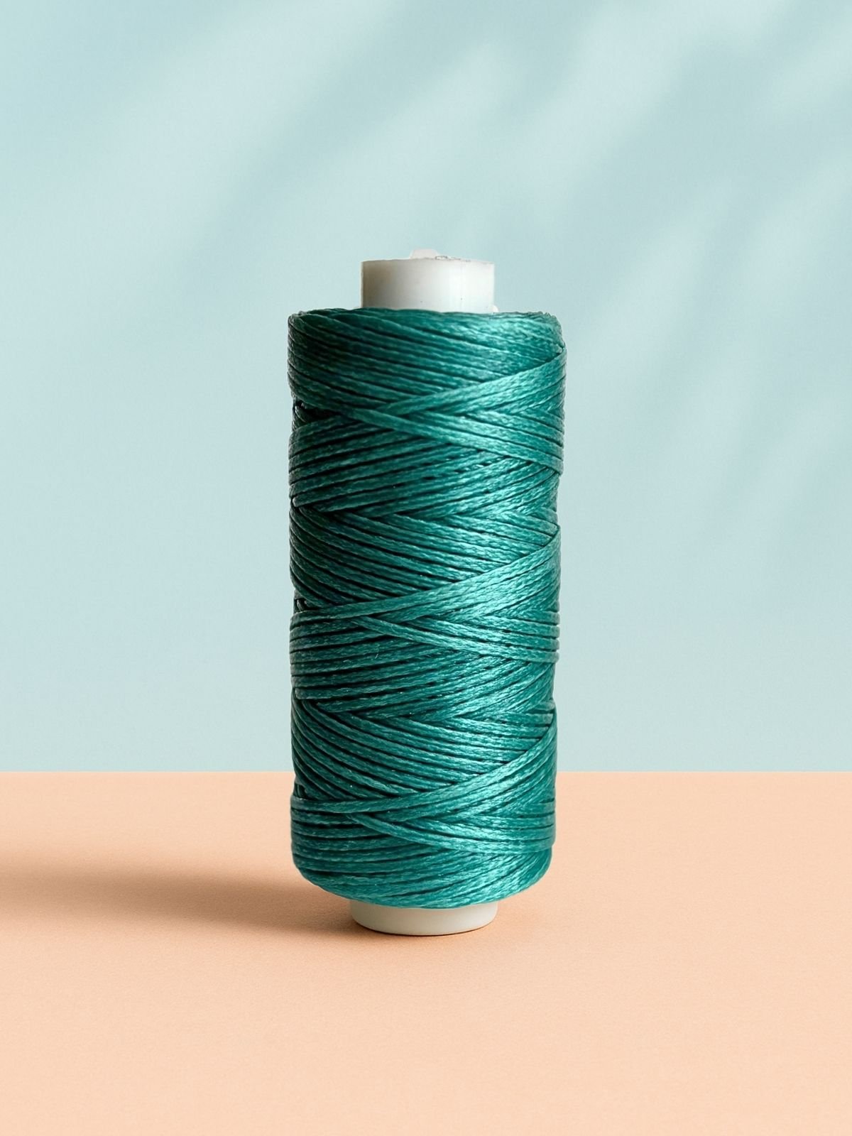 Teal Green Micro Macrame Cord- 0.8mm - Image 3
