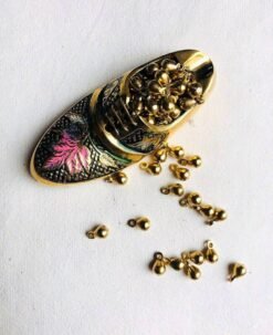 9MM Brass Unique Drop Charms Beads