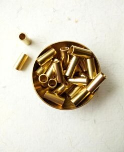 Alternative view of 14MM Brass Big Pipe Geometric Beads