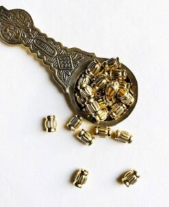 Alternative view of 11MM Brass Pipe Geometric Beads