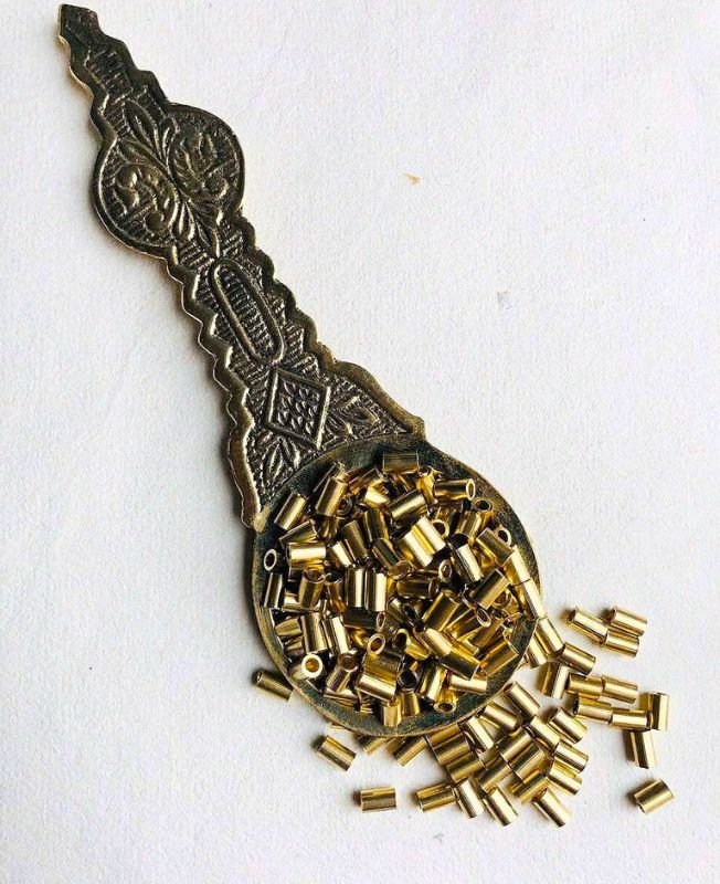 5MM Brass Pipe Geometric Beads - Image 4