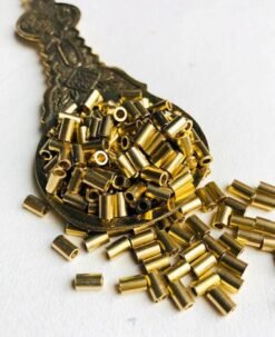 Alternative view of 5MM Brass Pipe Geometric Beads