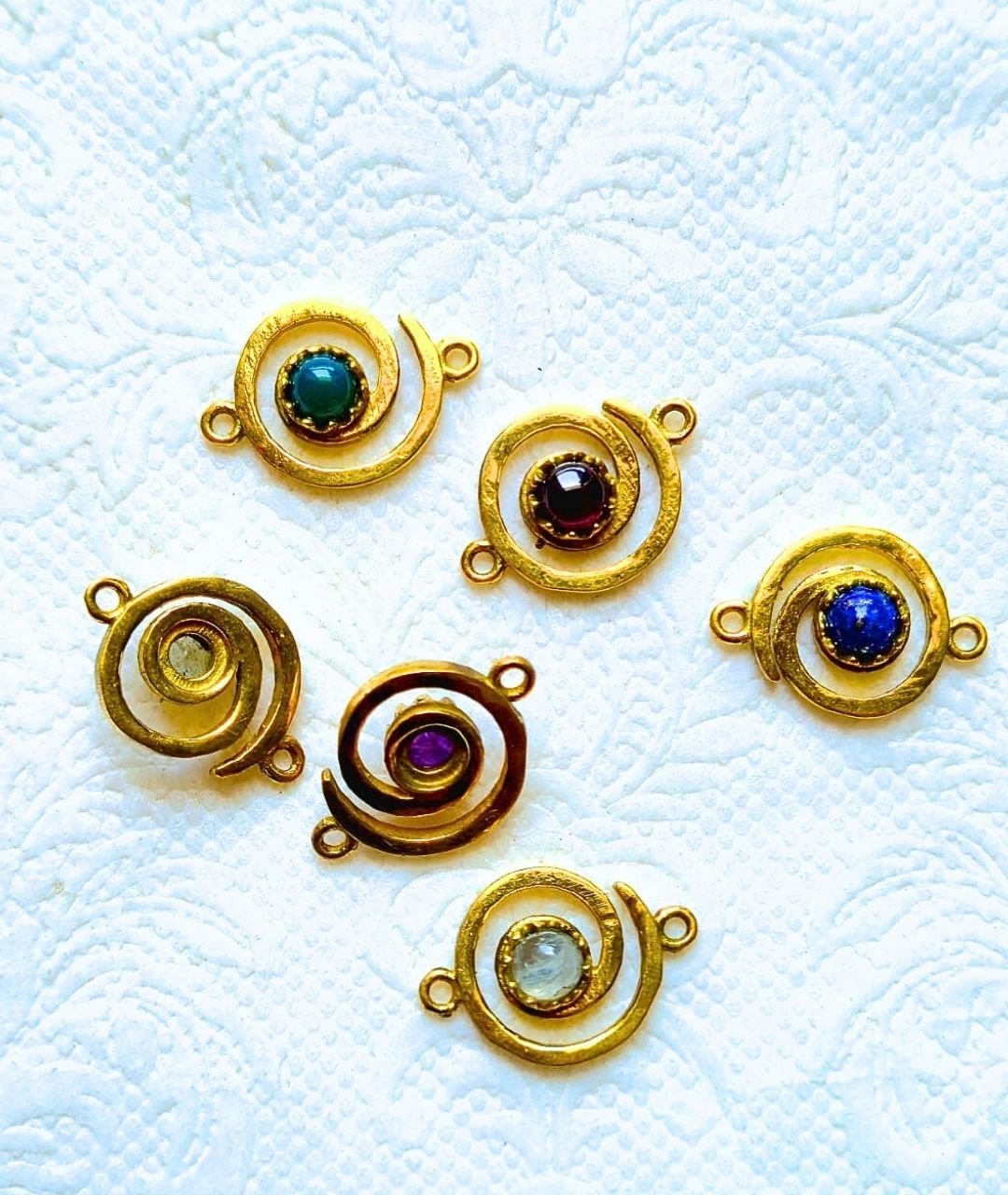 Spiral Stone Charms - Image 3