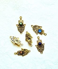 Alternative view of Hamsa Stone Charms