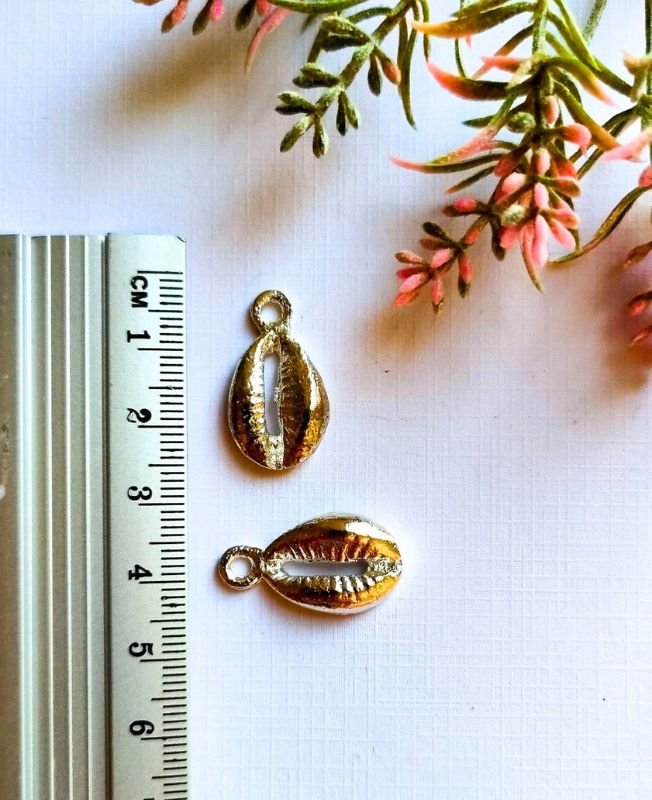 Silver Filled Shell Charms - Image 3