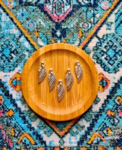 Alternative view of Silver Filled Wing charms