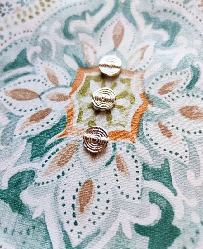 Spiral Silver-filled Brass Charm Beads copy - Image 3