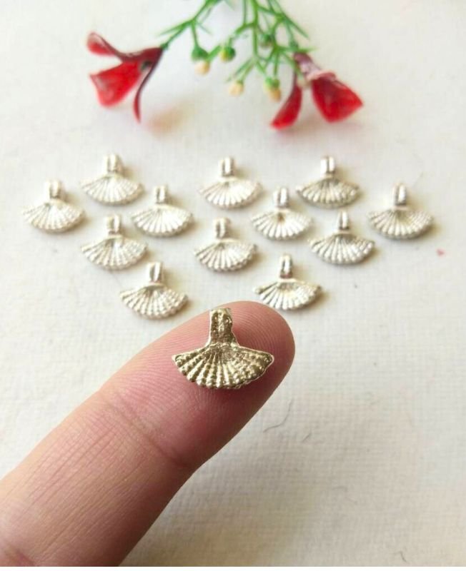 Silver Filled Shell Charms - Image 3