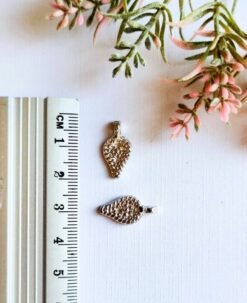 Alternative view of Silver-filled Drop Charms