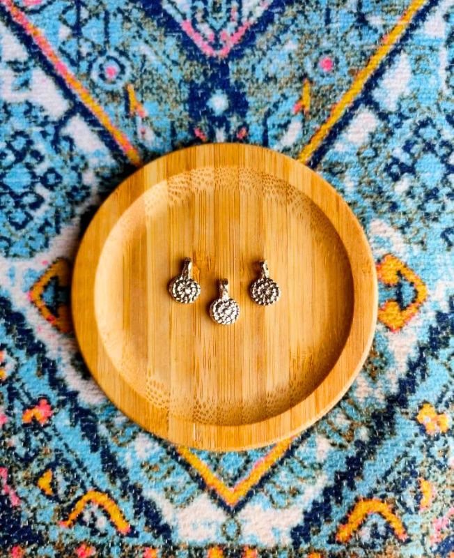 Silver Filled Round Charms