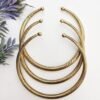 Twist Rope Finish Brass Choker Set