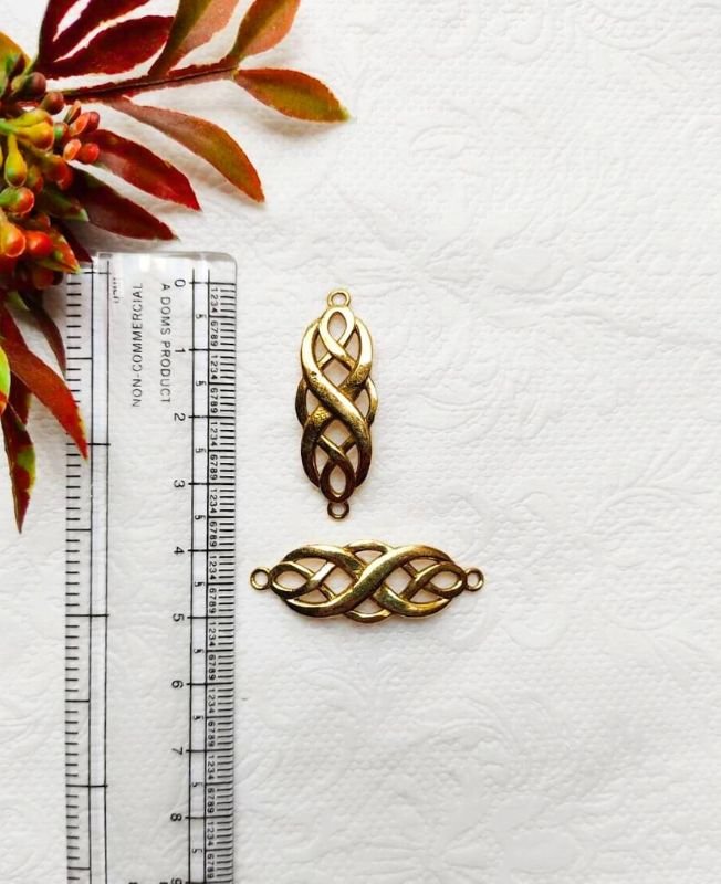 Twist Knot Brass Special Charms - Image 5