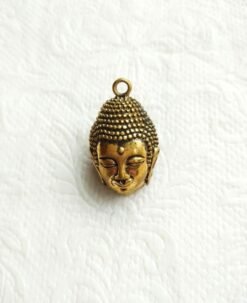 Alternative view of Brass Buddha Head Special Charms
