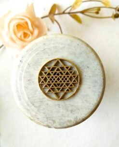 Intricate Sacred Disc Brass Special Charms