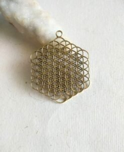 HexaBloom Flower Matrix Brass Special Charms