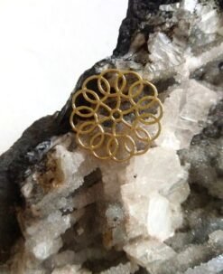 Alternative view of Splendid Filigree Disc Brass Special Charms