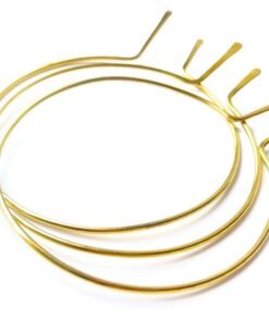 Minimalist Brass Choker Set