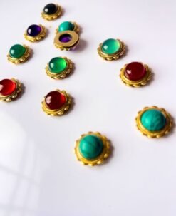 Enormous Floria Grooved Connectors for Micro Macrame