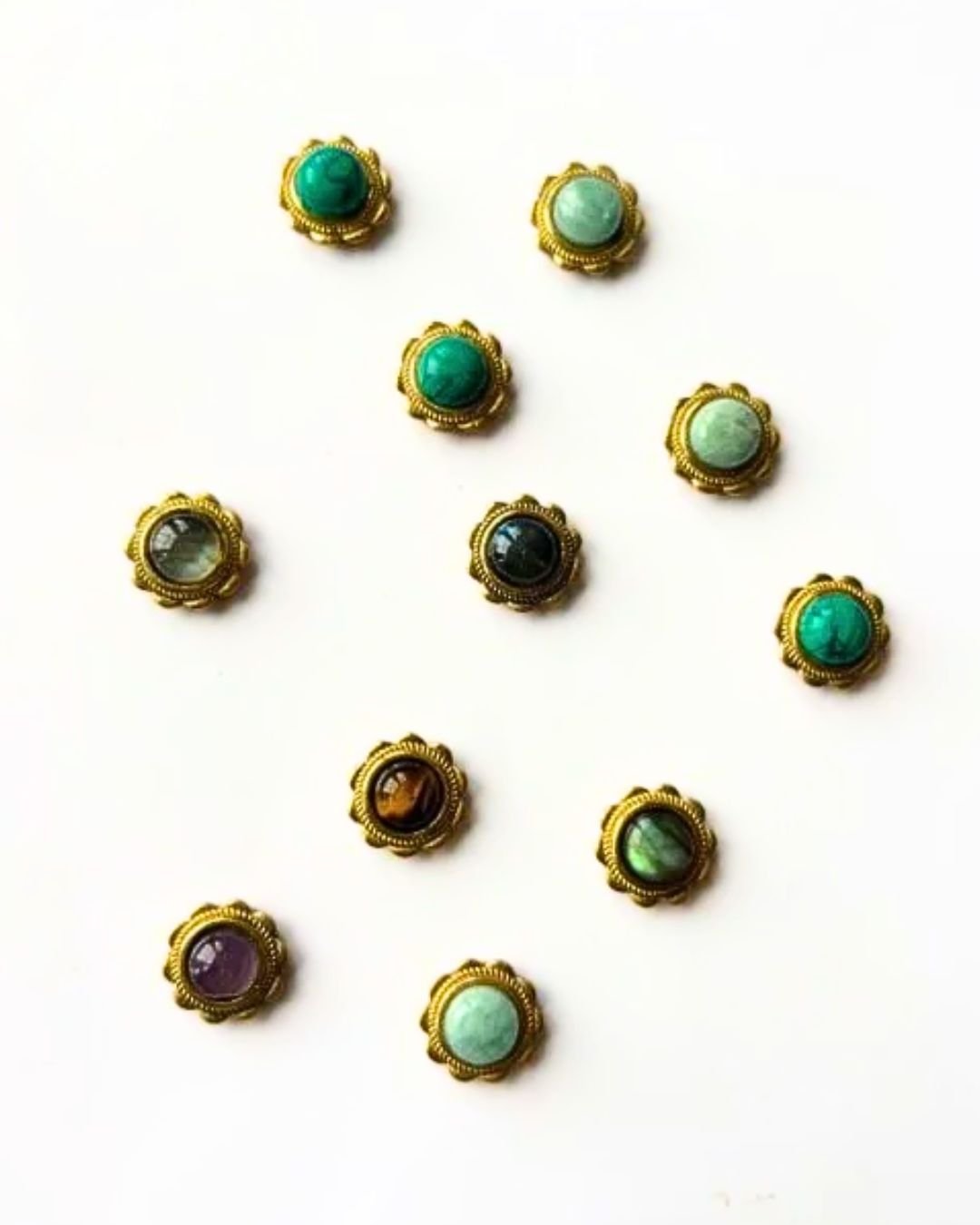 13mm Floret Grooved Connectors for Micro Macrame - Image 3