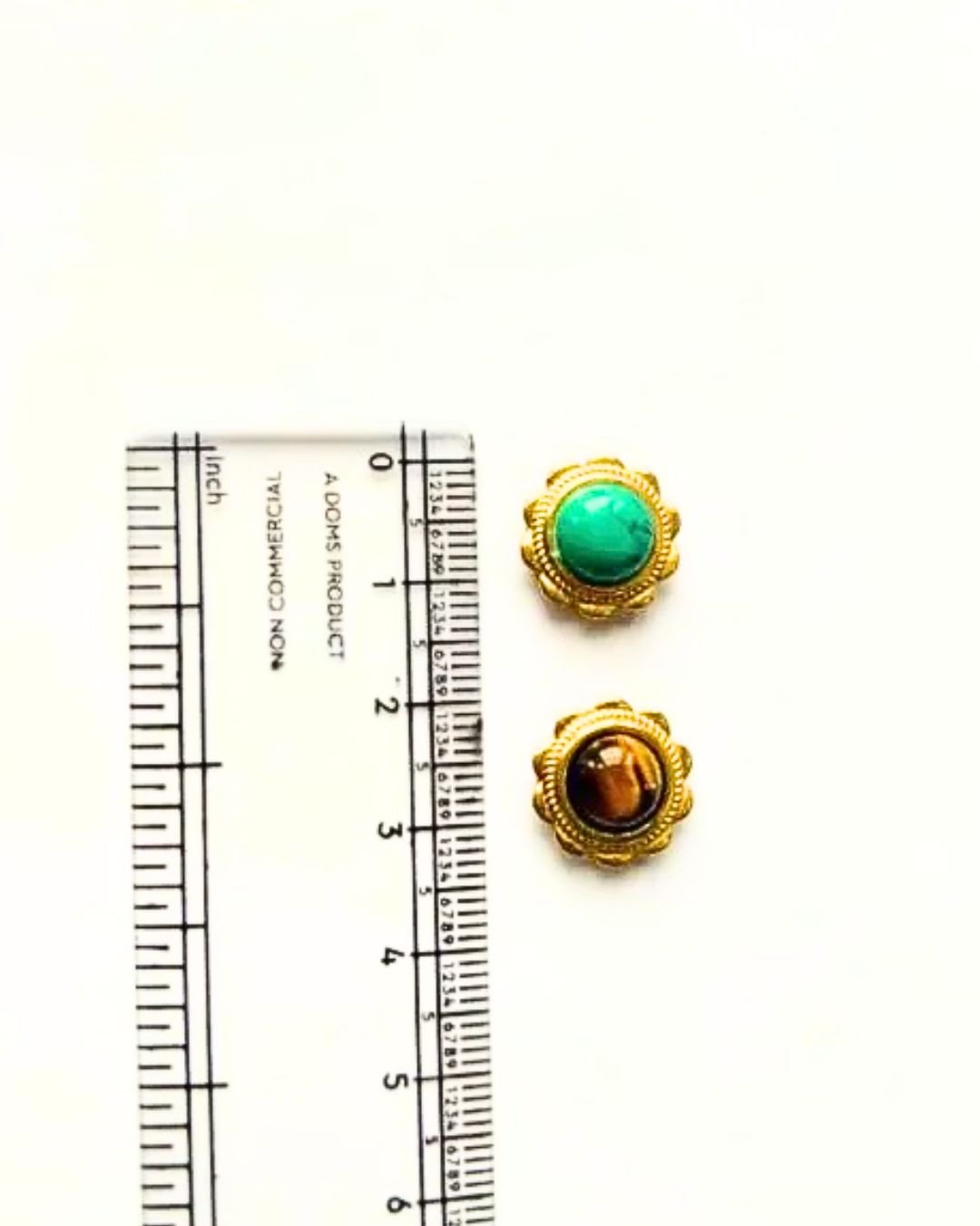 13mm Floret Grooved Connectors for Micro Macrame - Image 4