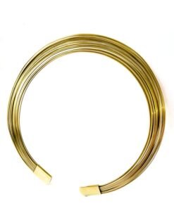Alternative view of Statement Multi-Layer Brass Choker Set