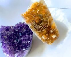 5/20 Pairs Semi Triangular Hoop Brass Earrings