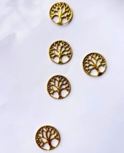 Alternative view of Radiant Gold Tree of Life Brass Special Charms