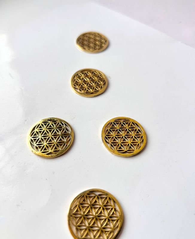 Medallion Life Of Flower Brass Special Charms - Image 2