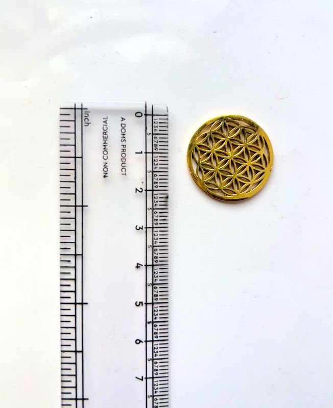 Medallion Life Of Flower Brass Special Charms - Image 3