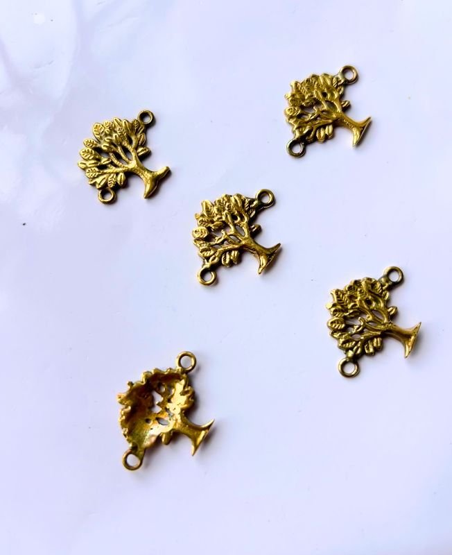 Ancient Grove Tree Connector Brass Special Charms - Image 2