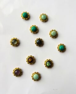 Alternative view of Floret Grooved Connectors for Micro Macrame