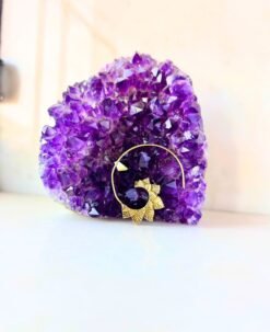 5/20 Pairs Leaf Tribal Brass Earrings